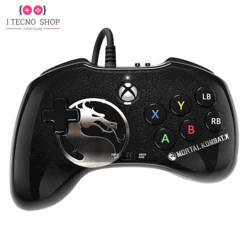 خرید کنترلر Wired Fight Pad مخصوص Xbox One طرح بازی Mortal Kombat X